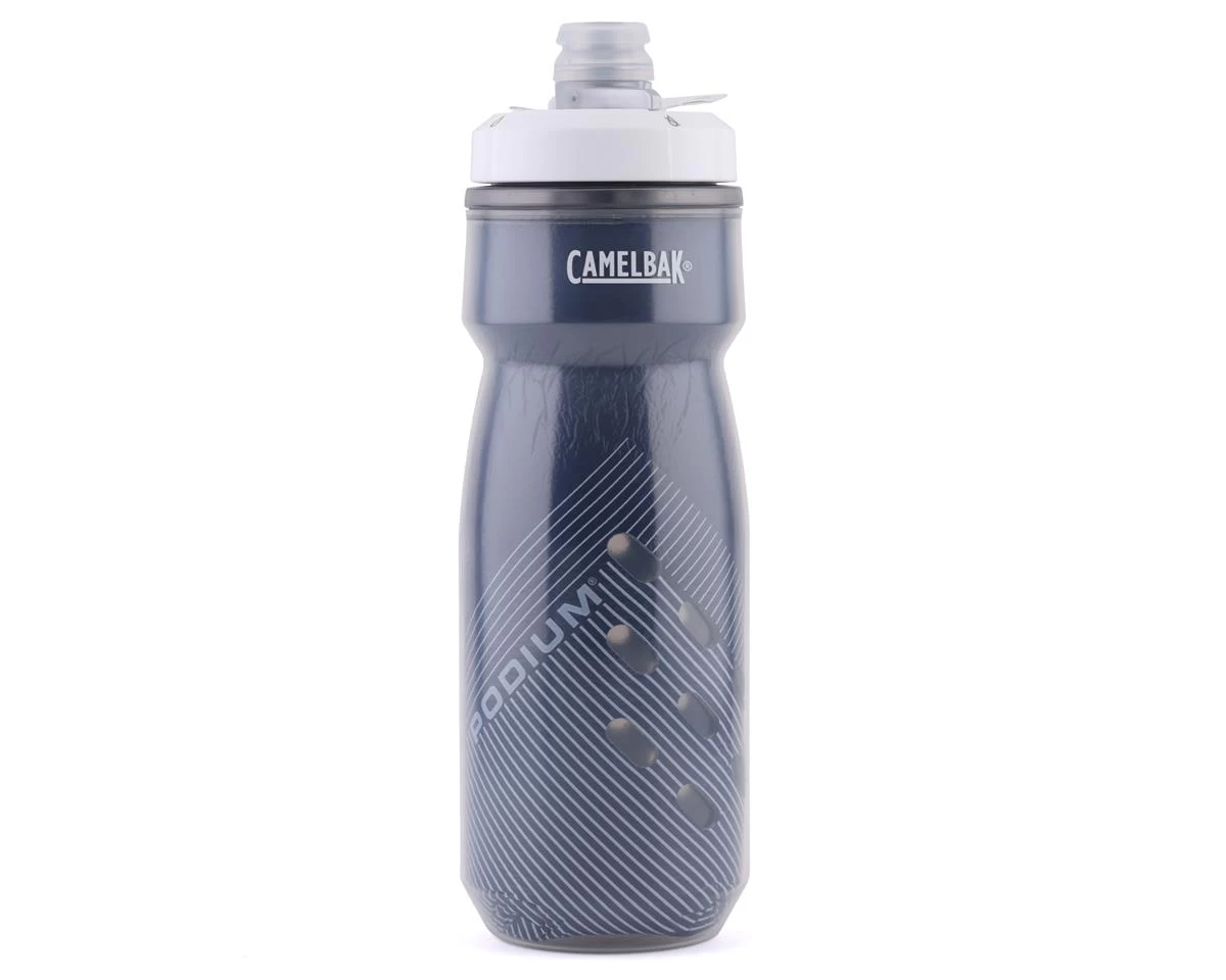 Camelbak Podium Chill Insulated Water Bottle (Navy Perforated) (21oz) 3 Camelbak Podium Chill Insulated Water Bottle (Navy Perforated) (21oz)