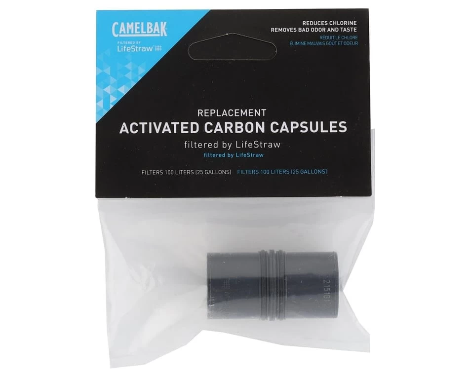 Camelbak Replacement Activated Carbon Filters By LifeStraw (2-Pack) 4 Camelbak Replacement Activated Carbon Filters By LifeStraw (2-Pack) - Image 2