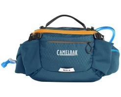 Camelbak M.U.L.E. 5 Waist Pack W/ Crux 1.5L Lumbar (Gibraltar Navy/Orange) -Camelbak 2815401000 2