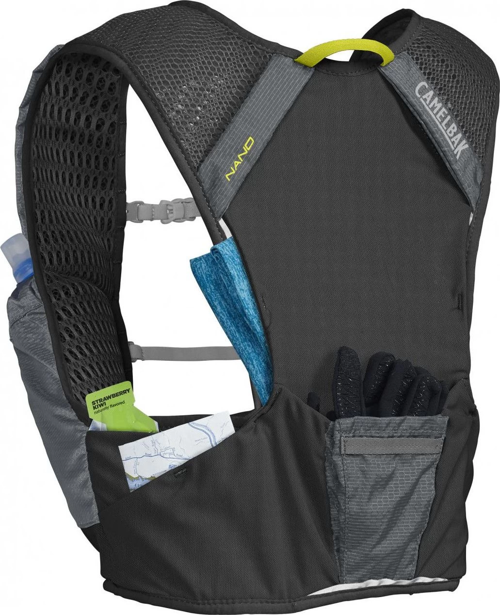 Camelbak Bag Nano Vest 1.5L Grey Black 5 Camelbak Bag Nano Vest 1.5L Grey Black - Image 3